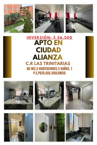 Apartamento en Conjunto Residencial Las Trinitarias Ciudad Alianza Guacara