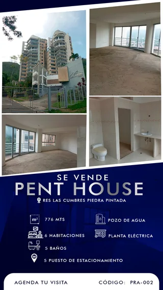 Penthouse en Residencias Las Cumbres Sector Piedra Pintada