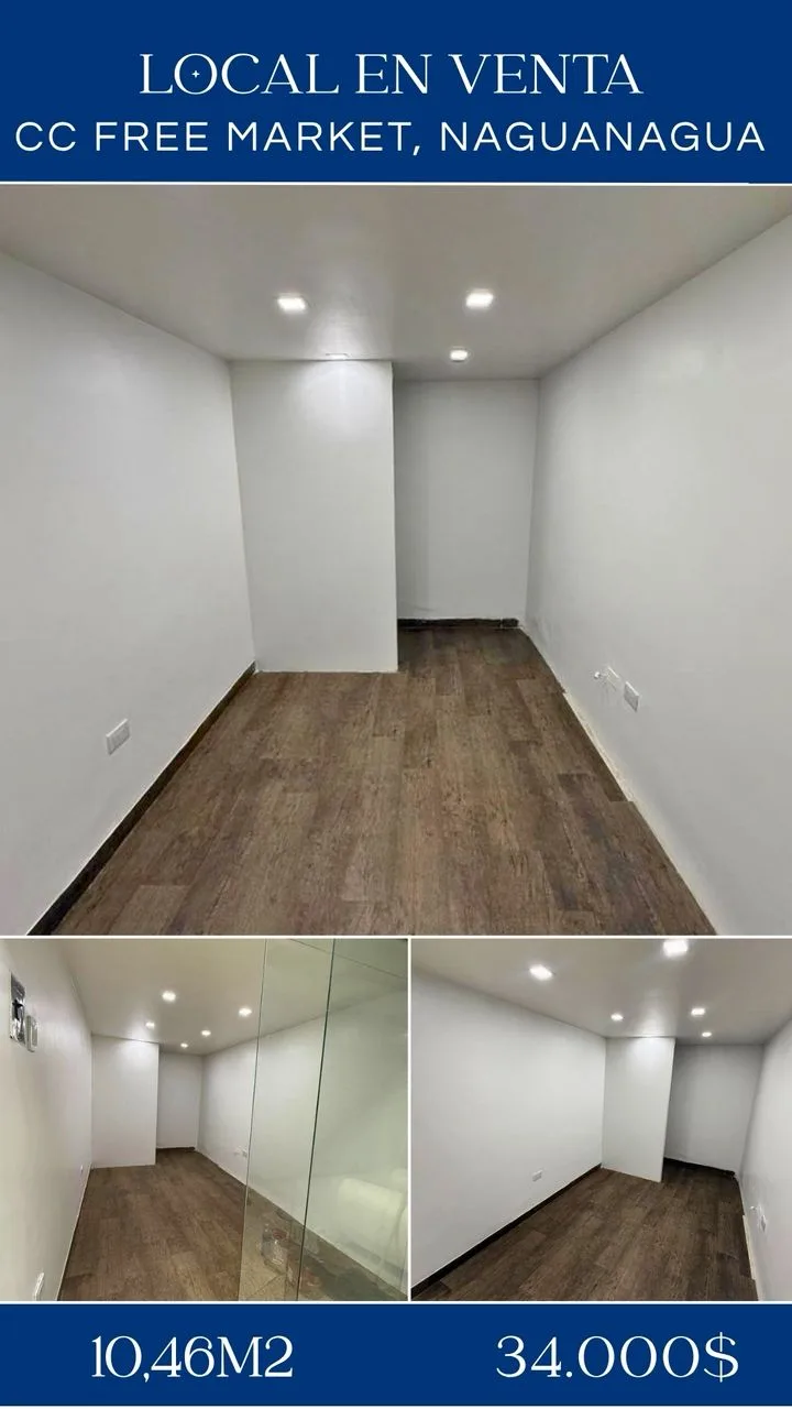Local en Venta en C.C Free Market, Naguanagua 10m² — USD 34,000
