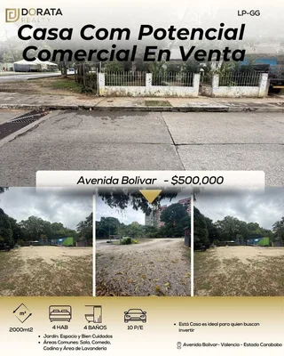 Casa en Avenida Bolívar de Valencia