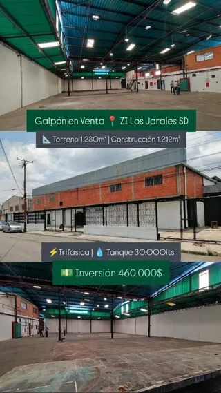 Galpón en Z.I. Los Jarales