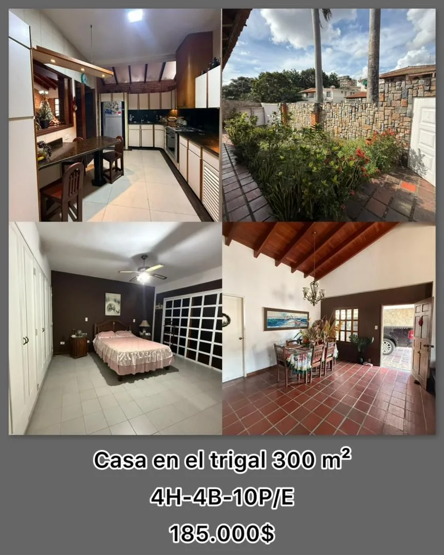 Casa en Venta en Trigal Norte — 4 hab 389m² — USD 185,000
