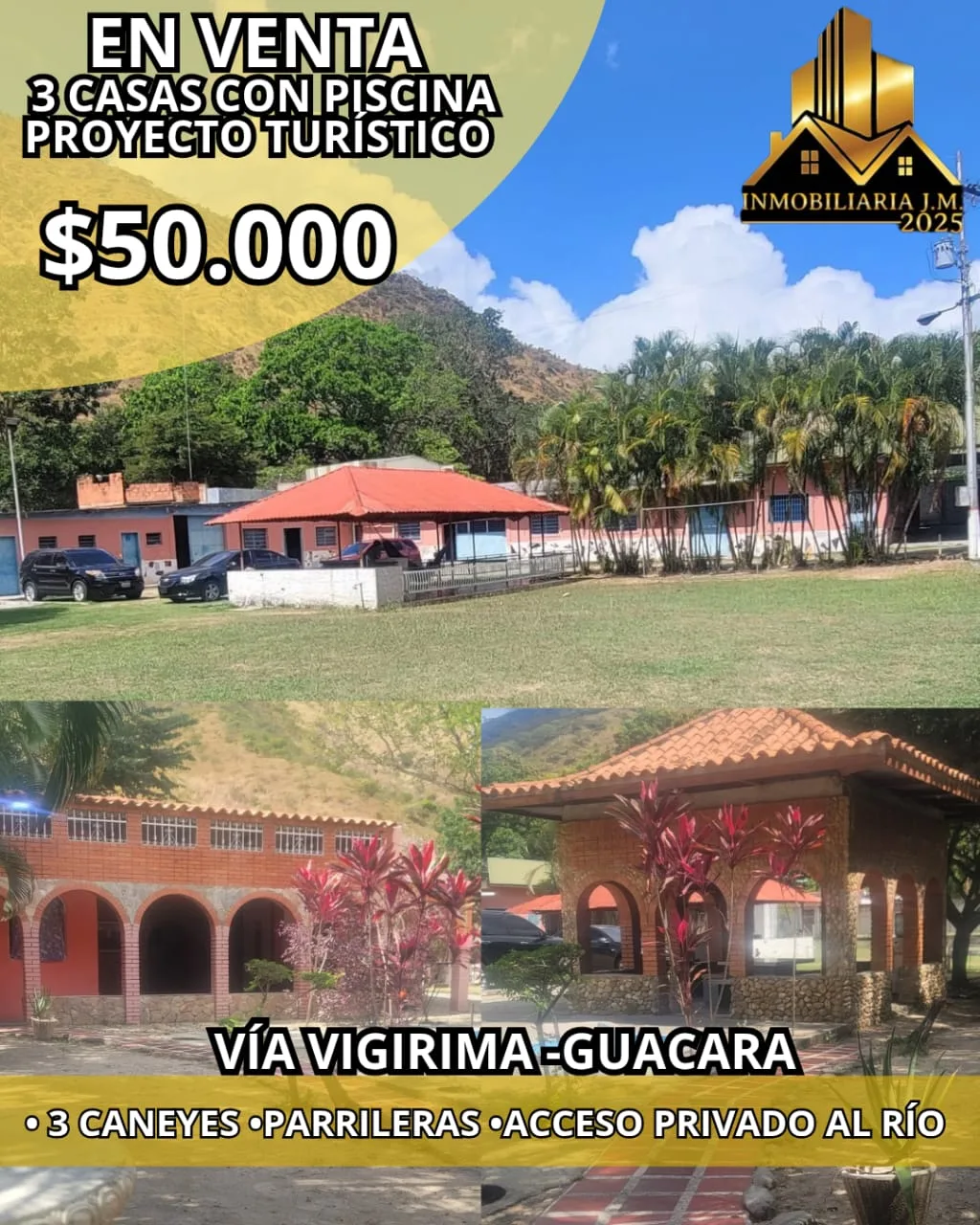 Terreno en Venta en Vigirima, Guacara — 7 hab 1086m² — USD 50,000