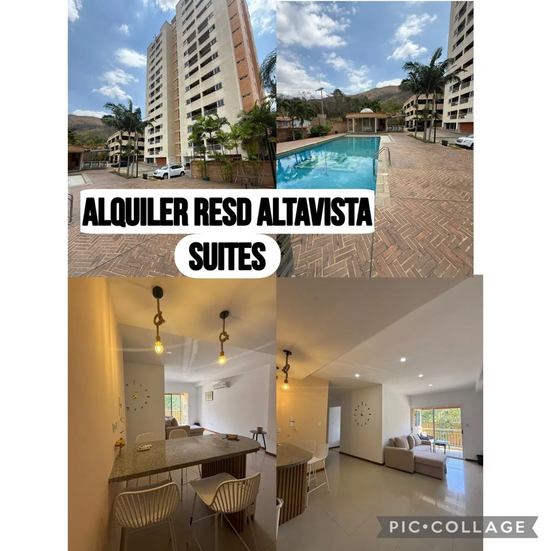 Apartamento en Alquiler en Urb El Rincon - Naguanagua, Resd . Altavista Suites — 1 hab 62m² — USD 450