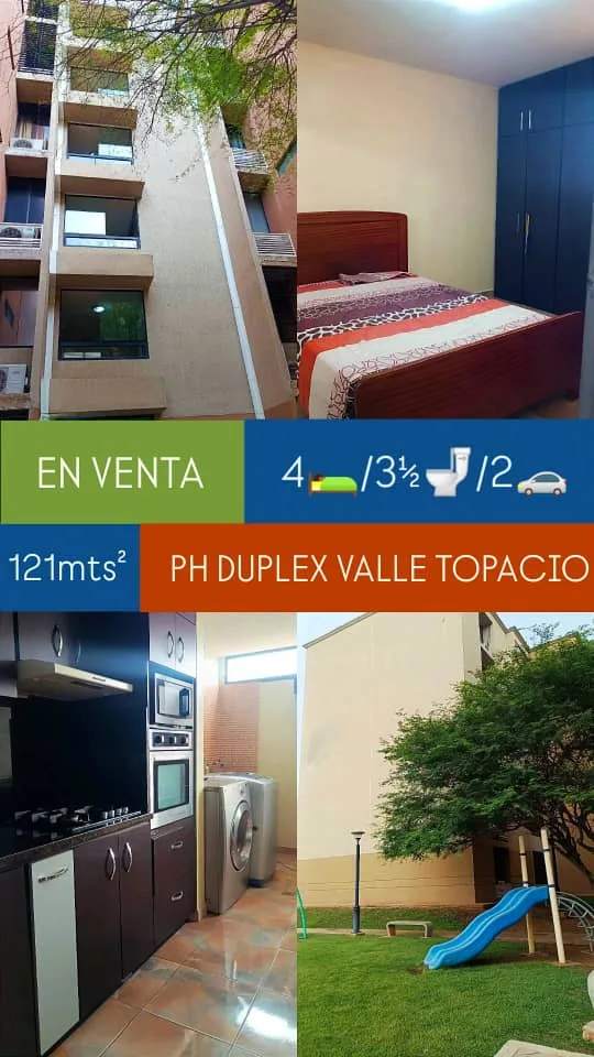 Apartamento en Venta en Valle Topacio — 4 hab 121m² — USD 80,000