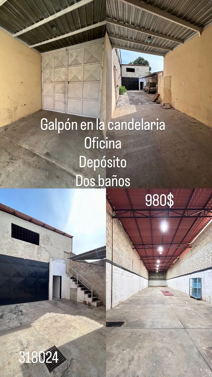 Galpón en Venta en La Candelaria — Precio a consultar