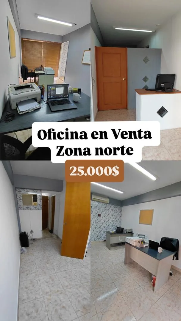 Oficina en Venta en Urbanización los colorados, C.C arboleda, Zona norte 31m² — USD 25,000