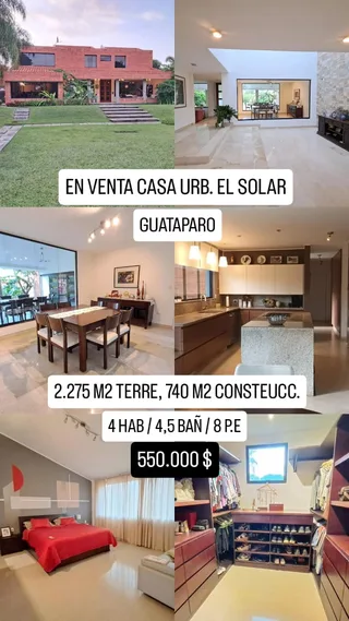 Casa en Urb. El Solar, Guatapaaro, Valencia