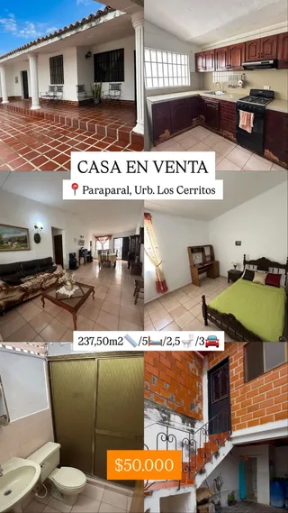 Casa en Urb. Los Cerritos, Paraparal, Los Guayos