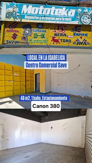 Local en C.C. Save Urb. Industrial La Isabelica