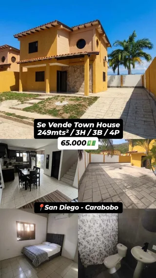 Townhouse en San Diego, Carabobo