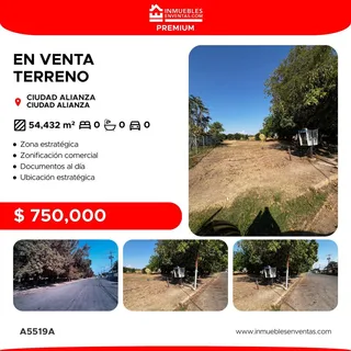 Terreno en Ciudad Alianza, Municipio Guacara, Estado Carabobo