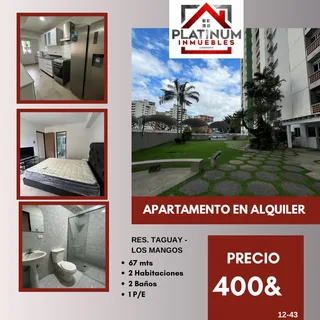 Apartamento en Los Mangos Residencias Taguay