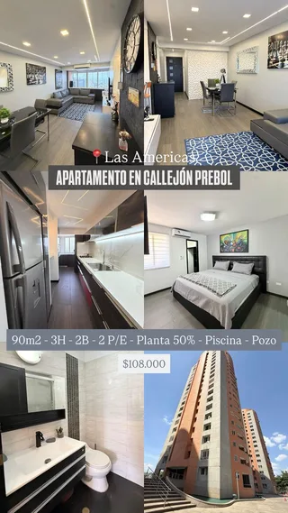 Apartamento en Callejón Prebol, Res. Las Américas