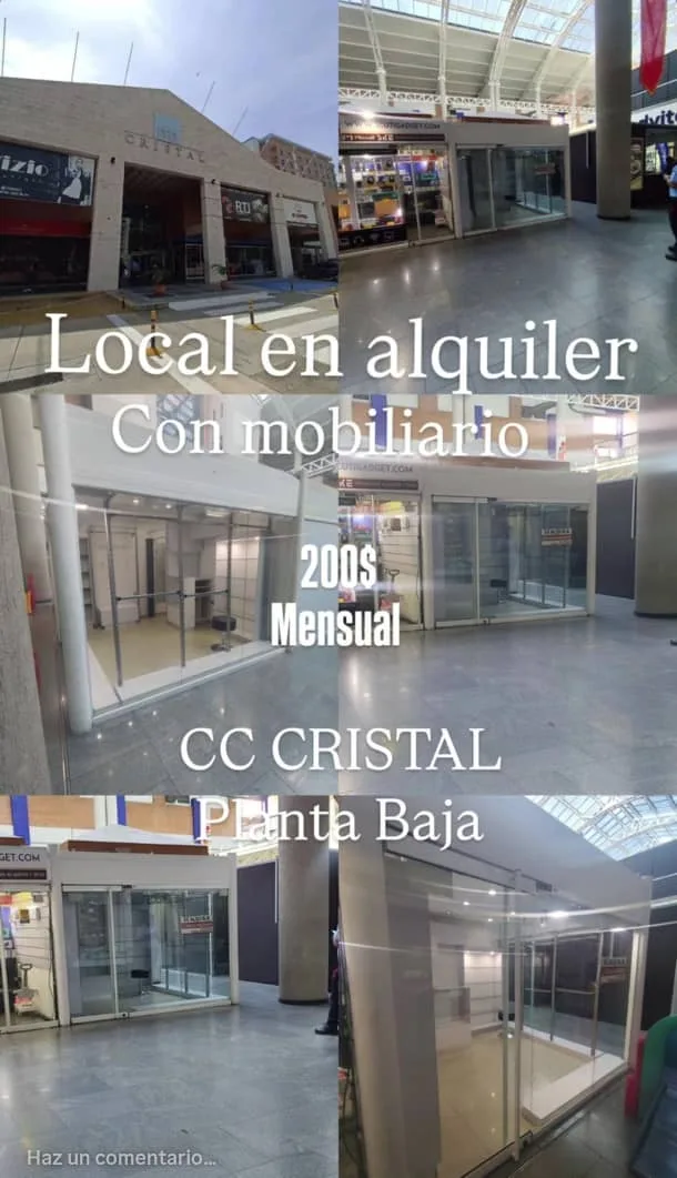 Local en Alquiler en CC Cristal, Naguanagua La Granja 12m² — USD 200