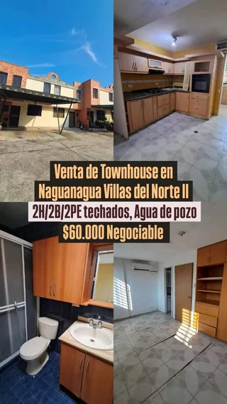 Townhouse en Villas del Norte II, Naguanagua