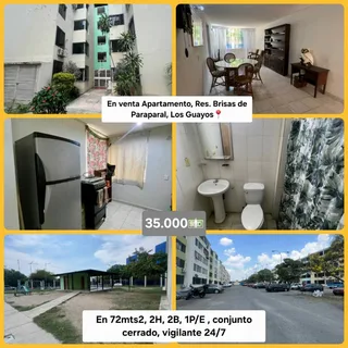 Apartamento en Urb. Paraparal, Res. Brisas de Paraparal, Los Guayos