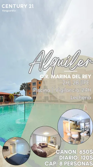 Apartamento en Conjunto Residencial Marina del Rey