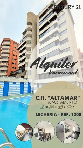 Apartamento en Res. Altamar, calle arismendi