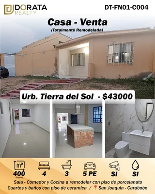 Casa en Urb. Tierras del Sol