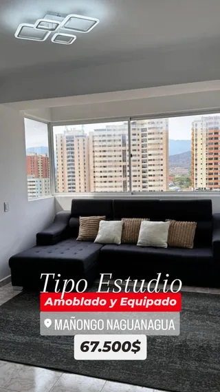Apartamento en Mañongo, Res Puerta Real, Naguanagua