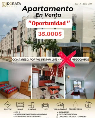 Apartamento en Conjunto Residencial Portal de San Luis