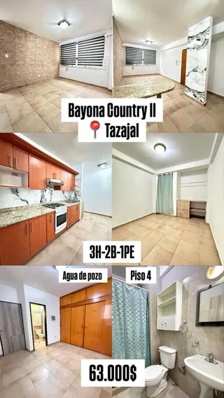 Apartamento en Bayona Country II, Tazajal