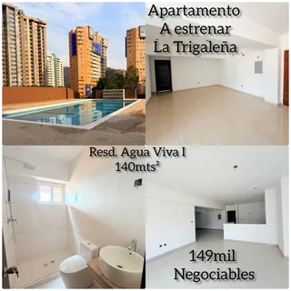 Apartamento en Res Agua Viva I, La Trigaleña
