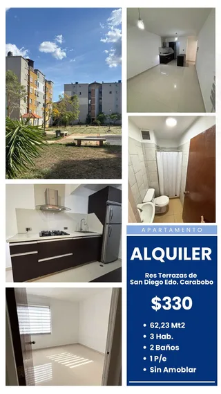 Apartamento en Terrazas de San Diego
