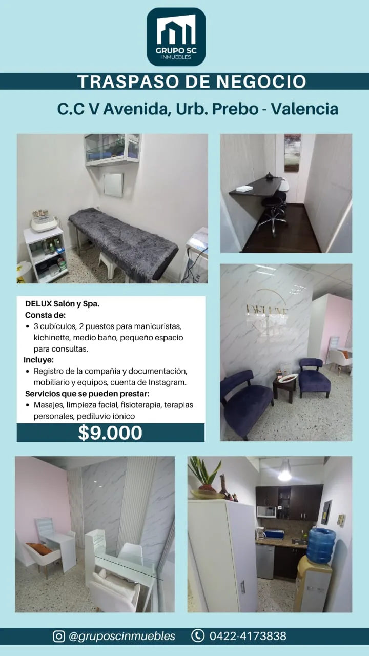 Local en Venta en C.C V Avenida, Urb. Prebo – Valencia — USD 9,000