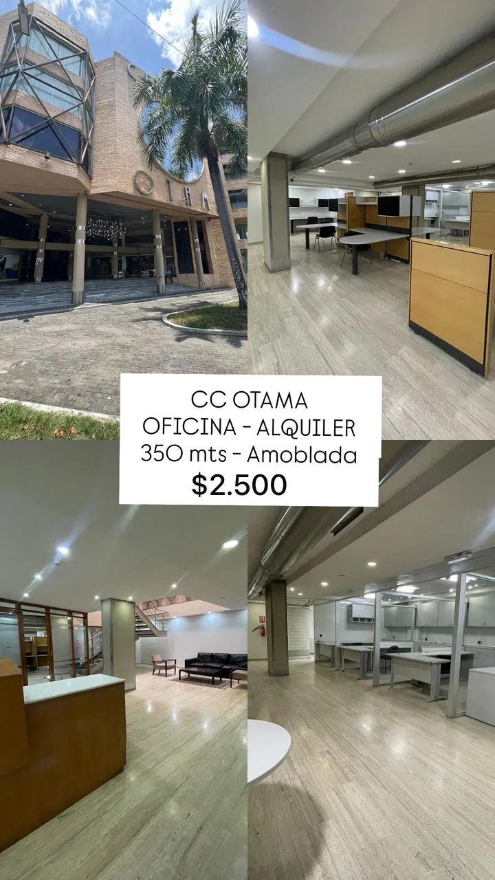 Oficina en Alquiler en Urb. La viña — 7 hab 350m² — USD 2,500