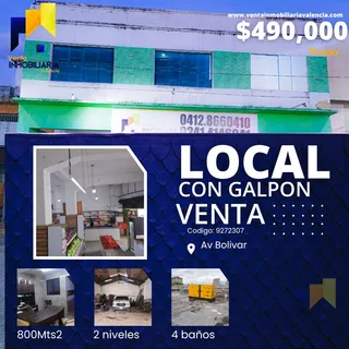 Local en AV BOLIVAR