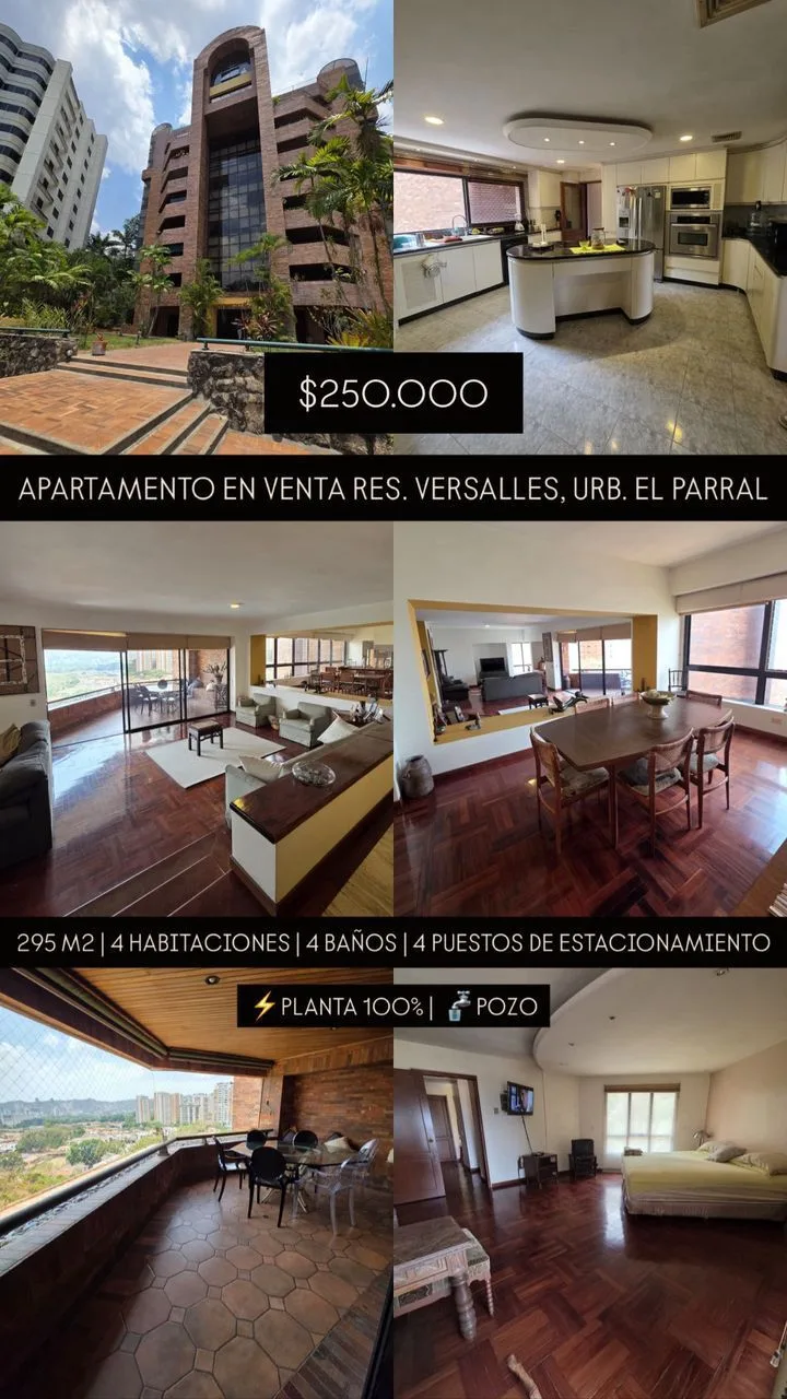 Apartamento en Venta en El Parral — 3 hab 295m² — USD 250,000