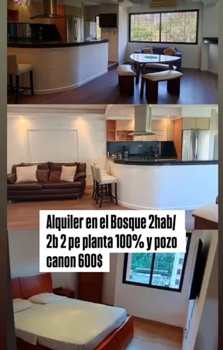 Apartamento en el Bosque, Res. Mirage