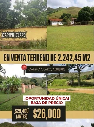 Terreno en Conjunto Cerrado Campo Claro