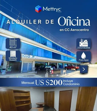 Oficina en C.C.Aerocentro