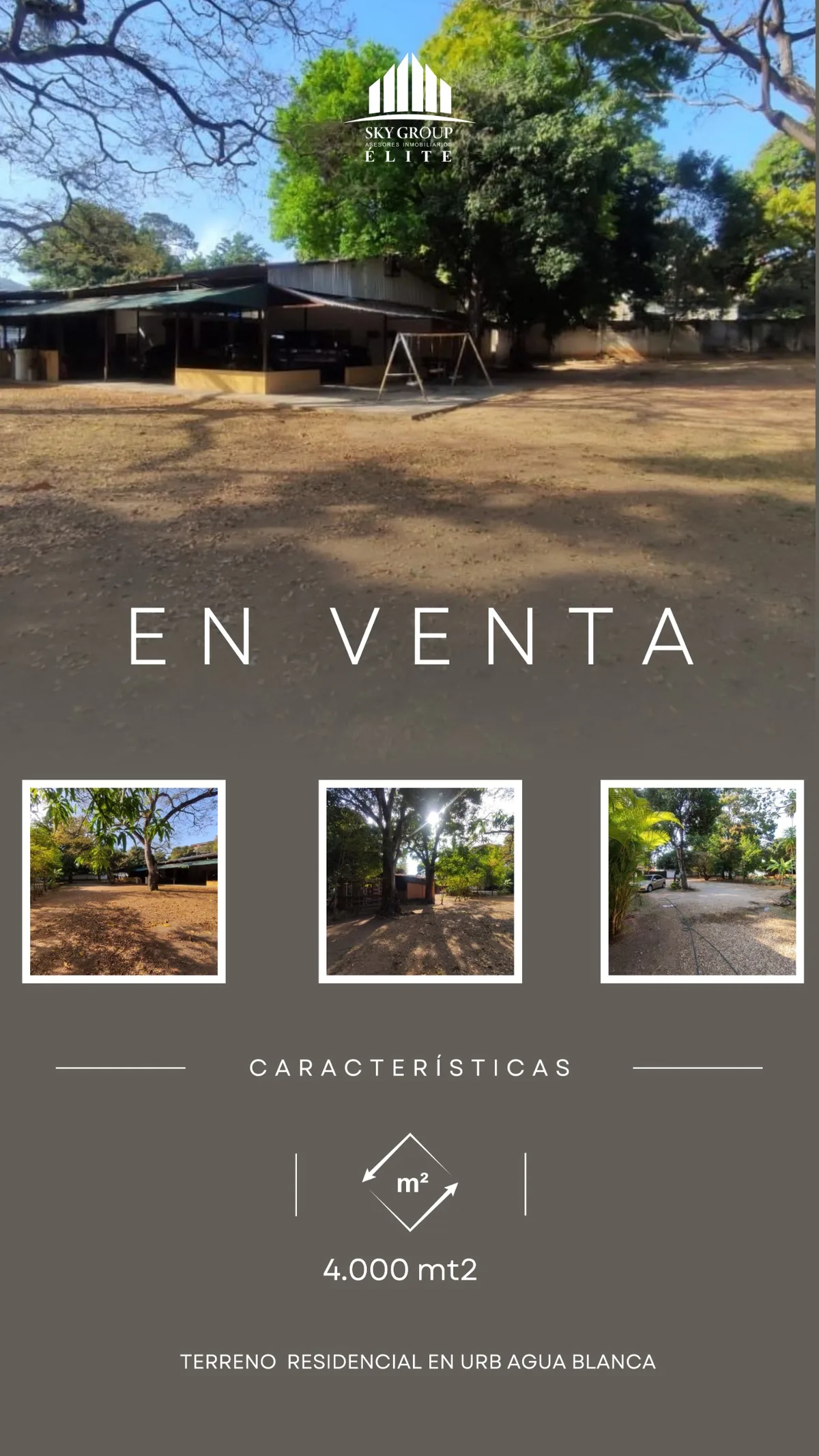 Terreno en Venta en Valencia, Calle 127 Mújica 4000m² — USD 580,000