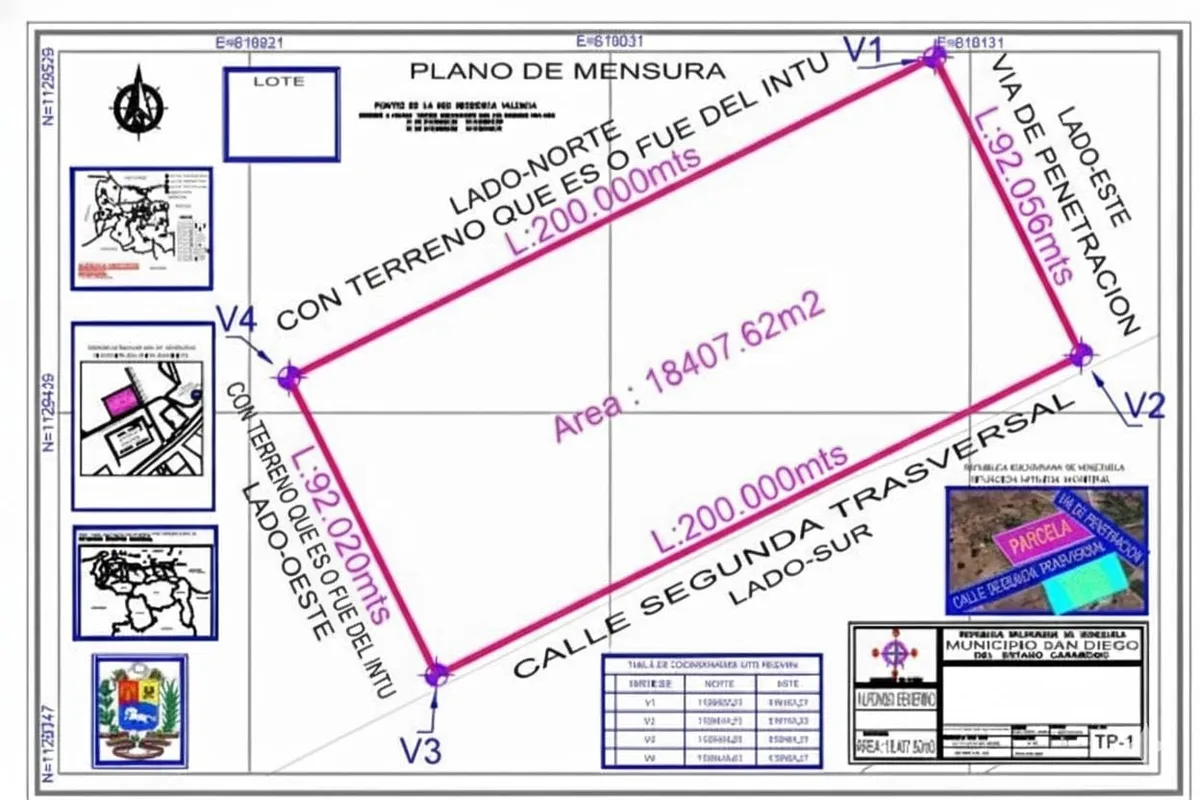 Terreno en Venta en zona industrial mosanga cerca de la antigua General Motors 19000m² — USD 700,000