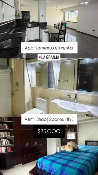 Apartamento en La granja, Residencia Wimbledom