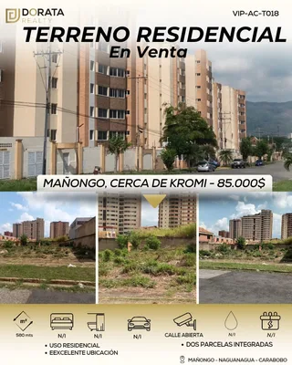 Terreno en Mañongo