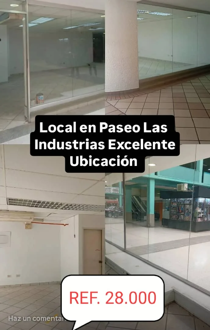 Local en Venta en Centro Comercial Paseo Las Industrias, Valencia 46m² — USD 28,000