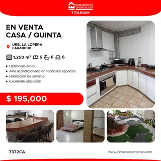 Casa en Conjunto Residencial La Lopera, San Diego, Urb. La Lopera, Carabobo
