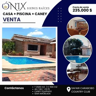 Casa en Safari Carabobo Country Club, Sector Casa Miel