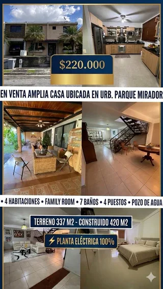 Casa en Urb. Parque Mirador