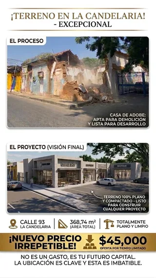 Terreno en La Candelaria, Valencia, Calle 93 (José Laurencio Silva)