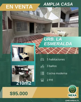 Casa en Urb. La Esmeralda San Diego