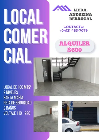 Local en Av Aránzazu, Sector El Prado/Santa Rosa