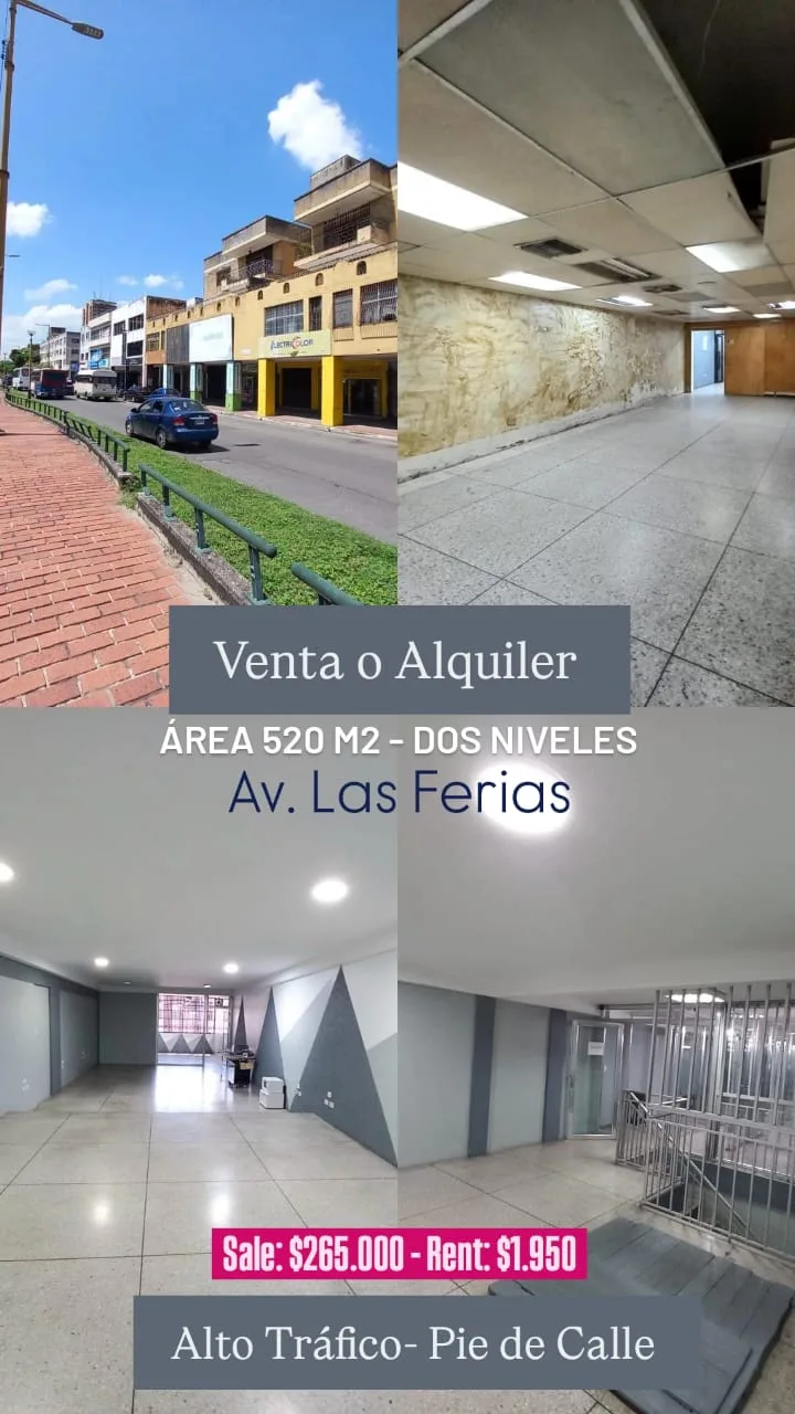 Local en Venta en Av. Las Ferias 520m² — USD 265,000