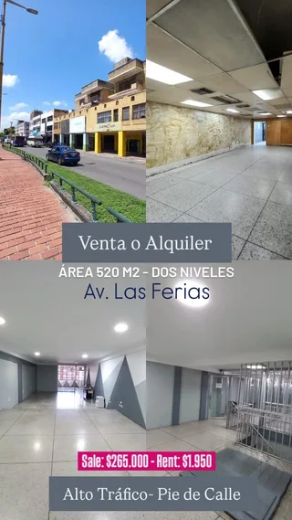 Local en Av. Las Ferias