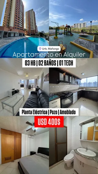 Apartamento en URB. MAÑONGO
